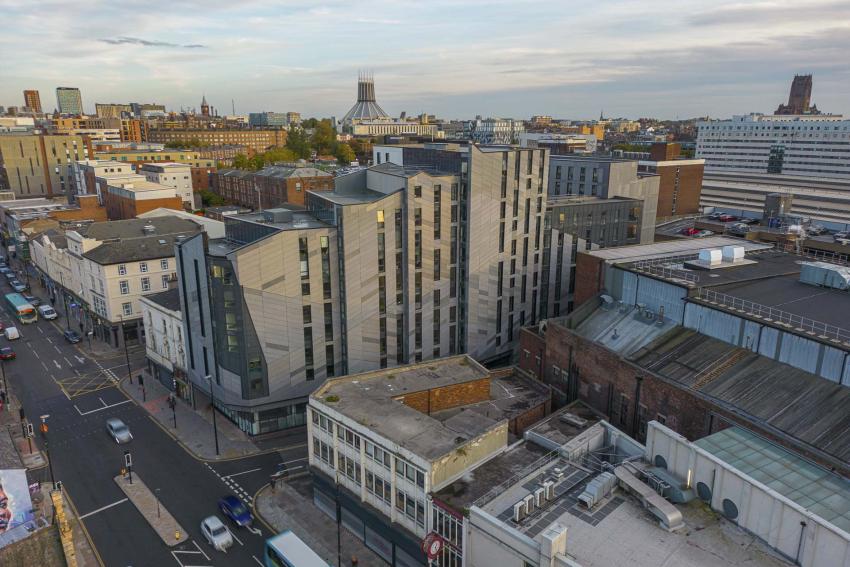 Completed Liverpool Student Apartments