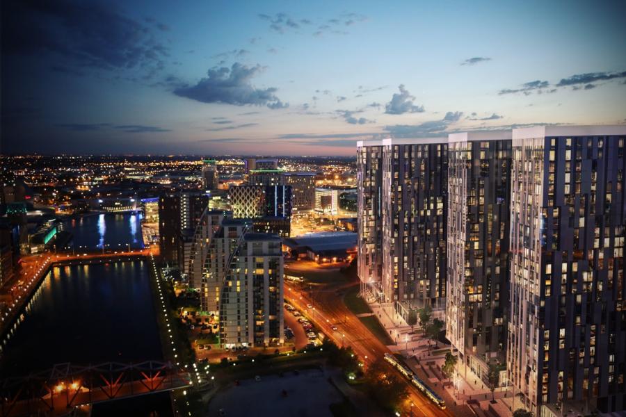 X1 Media City Towers
