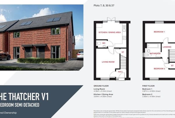 2 bedroom house for sale - Image 2