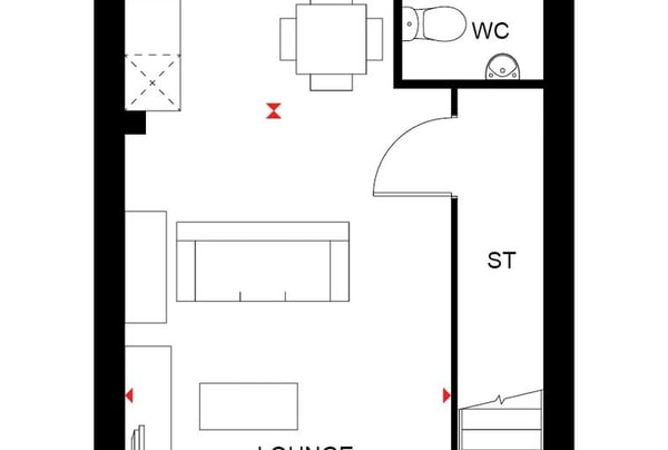 2 bedroom house for sale - Image 2