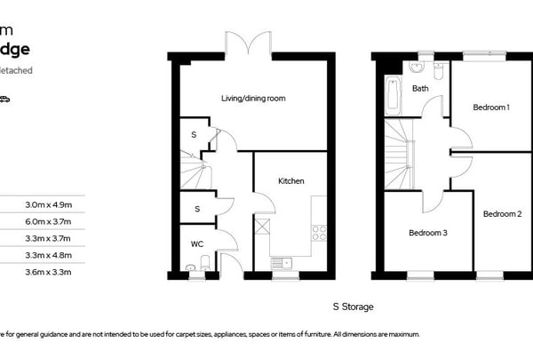 3 bedroom house for sale - Image 2