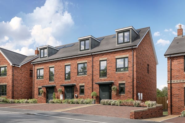 3 bedroom townhouse with driveway parking for 2 cars - Image 1