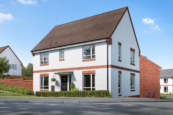 4 bedroom detached with north facing front door - Image 1