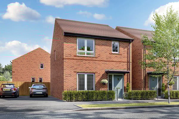 3 bedroom detached with tandem driveway parking - Image 1