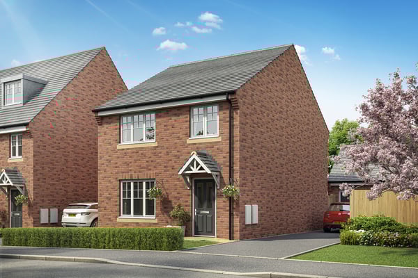 4 bedroom detached with a spacious lounge to the front of the home - Image 1