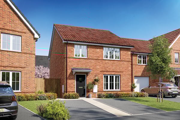 4 bedroom detached with south facing garden - Image 1