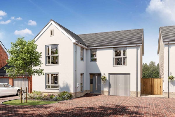 4 bedroom detached with an integral garage and 2 side by side parking spaces - Image 1