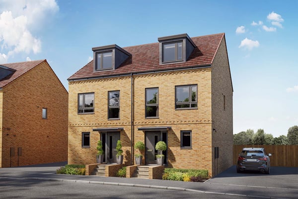 3 bedroom semi-detached with large top floor bedroom - Image 1
