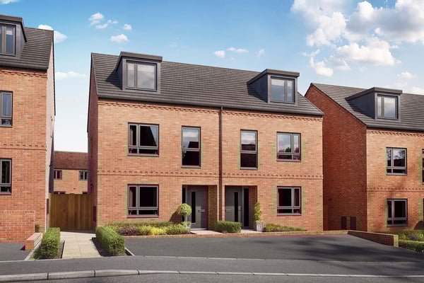 4 bedroom semi-detached with kitchen to the front - Image 1