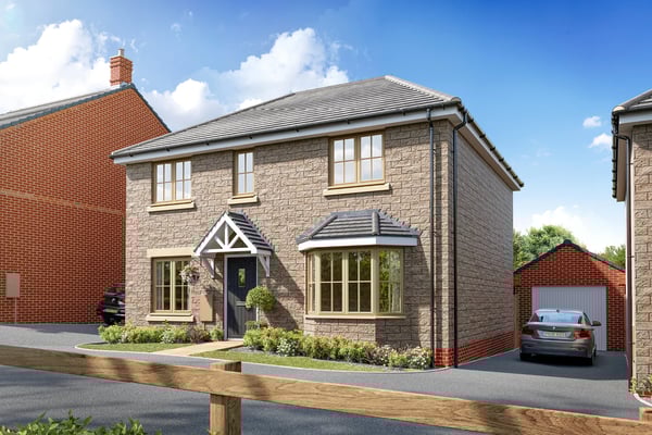 4 bedroom detached with a large open plan kitchen diner - Image 1
