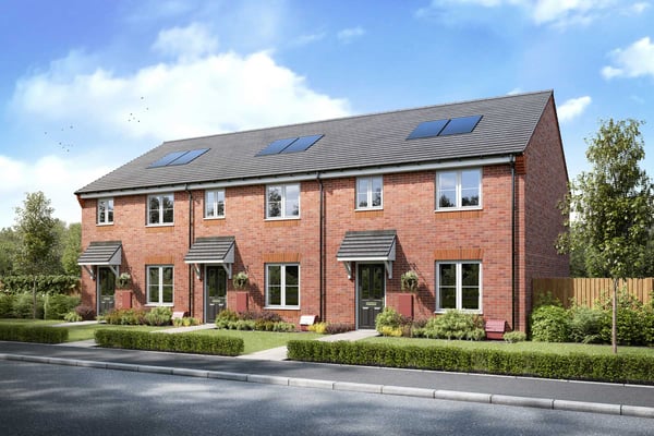 3 bedroom mid terrace with 2 parking spaces - Image 1