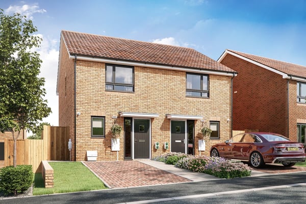 2 bedroom end terrace with driveway parking - Image 1