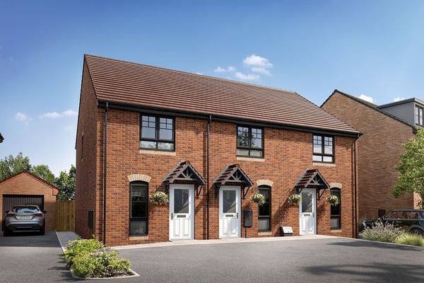 2 bedroom mid terrace with parking for 2 cars - Image 2