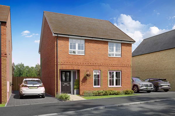 4 bedroom detached with garage and driveway parking - Image 1