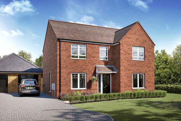 4 bedroom detached with garage and driveway parking - Image 1