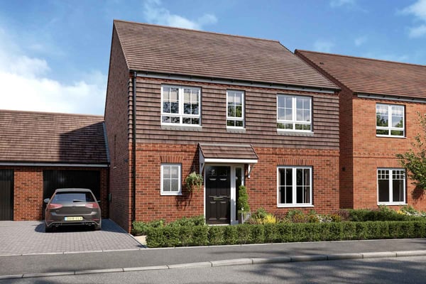 4 bedroom detached with garage and driveway parking - Image 1