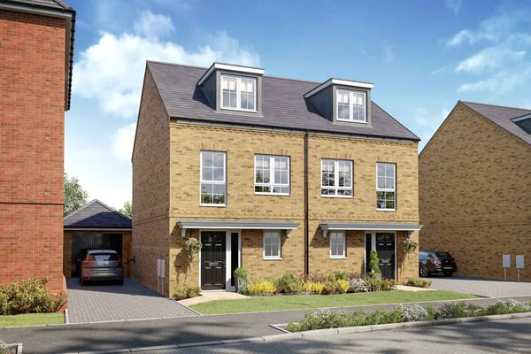 3 bedroom semi-detached with garage and driveway parking - Image 1