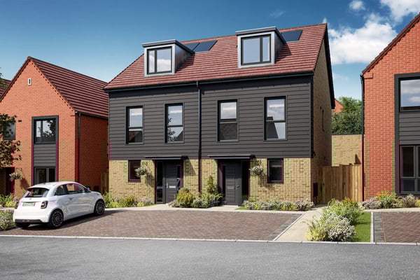 3 bedroom semi-detached with a west-facing garden and 2 parking spaces - Image 1