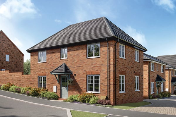 4 bedroom detached with single garage and driveway parking - Image 1