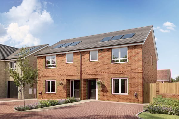3 bedroom semi-detached overlooking green space - Image 1