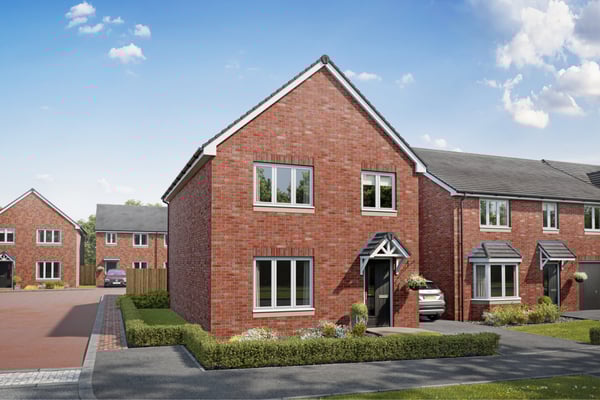 4 bedroom detached with south west facing garden - Image 1