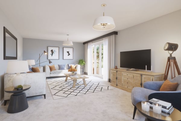 4 bedroom detached with breakfast bar in the kitchen - Image 1