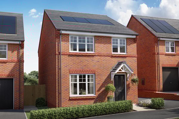4 bedroom detached with long drive & garage - Image 1