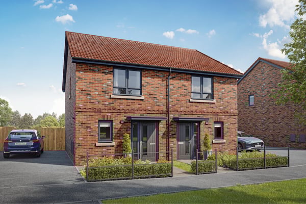 2 bedroom semi-detached with open plan living - Image 1