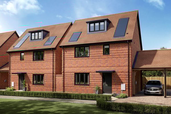 3 bedroom detached with linked detached carport and Bi-fold doors - Image 1