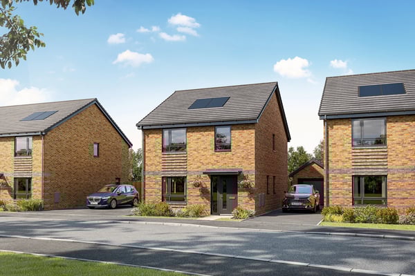 4 bedroom detached corner plot with garage - Image 1