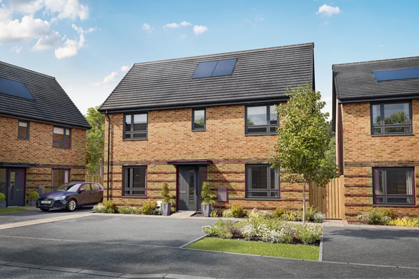 3 bedroom detached with views overlooking public open spaces - Image 1