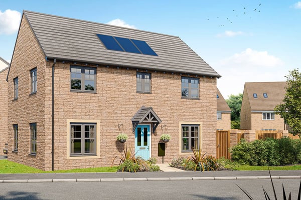 4 bedroom detached with solar panels and electric car charging - Image 1