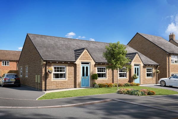 2 bedroom bungalow with a south facing garden - Image 1