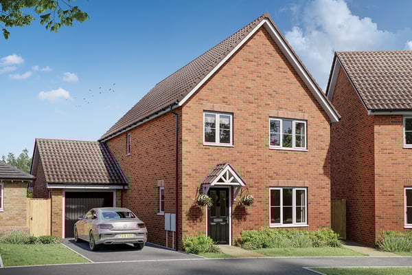 4 bedroom detached with a large west facing garden - Image 1
