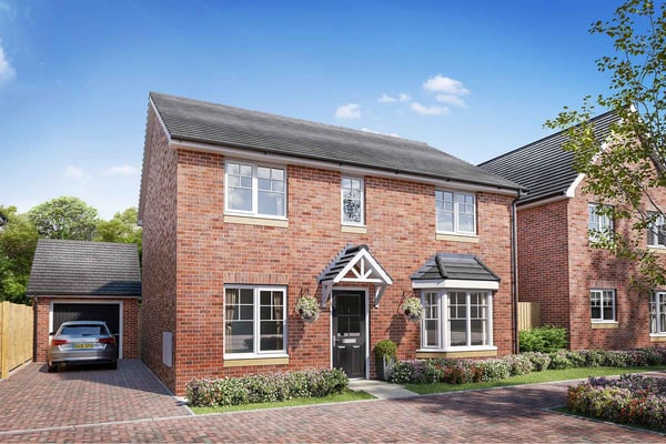 4 bedroom detached with a bright bay window - Image 1