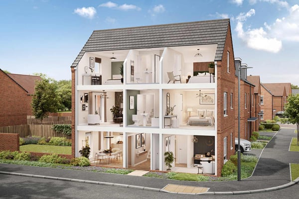 3 bedroom semi-detached with South facing garden - Image 1
