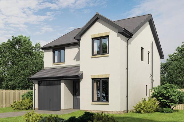 4 bedroom detached with long private driveway & integral garage - Image 1