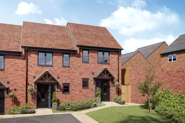 2 bedroom mid terrace with two parking spaces - Image 1
