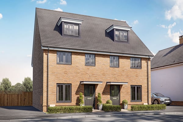 3 bedroom semi-detached with fully integrated kitchen - Image 1