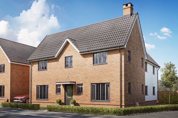 4 bedroom detached with south facing garden  - Image 1