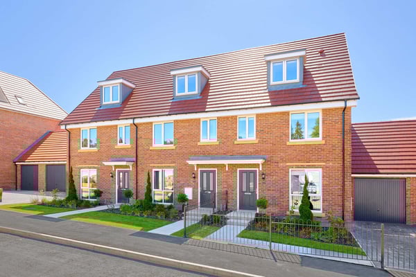 3 bedroom semi-detached with first floor study - Image 1