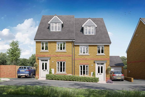 3 bedroom semi-detached with garage and driveway - Image 1