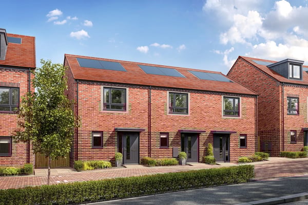 2 bedroom mid terrace with 2 parking spaces - Image 1