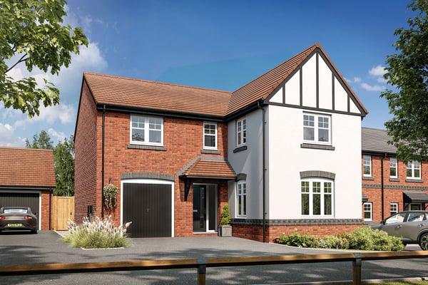 4 bedroom detached with double width parking - Image 1