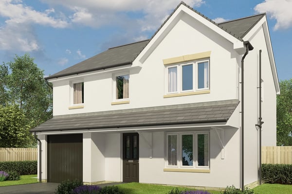 4 bedroom detached with driveway and integrated garage - Image 1
