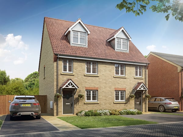 3 bedroom townhouse with off street parking - Image 1
