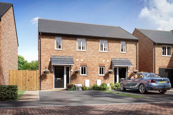 2 bedroom mid terrace with open plan layout - Image 1