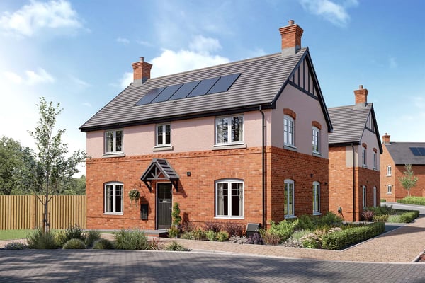 4 bedroom detached with views of green open space - Image 1