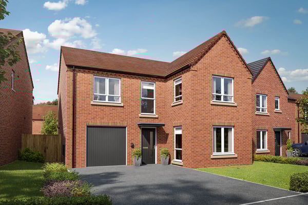 4 bedroom detached with integral garage - Image 1