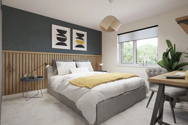 4 bedroom detached with private garden - Image 1